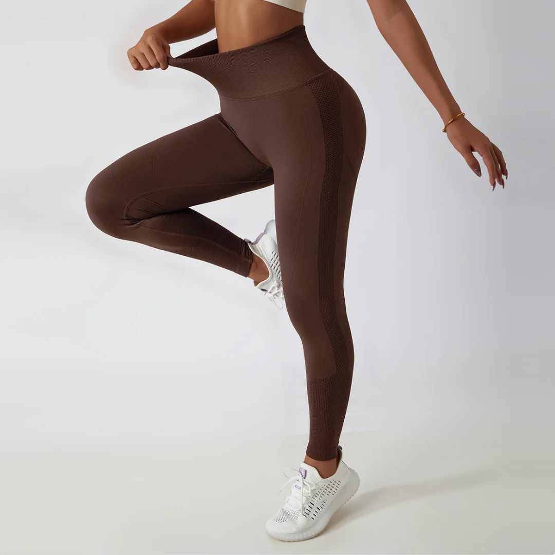 THE CASCADE SEAMLESS SCRUNCH BUTT LEGGINGS-Leggings-Gym Giants