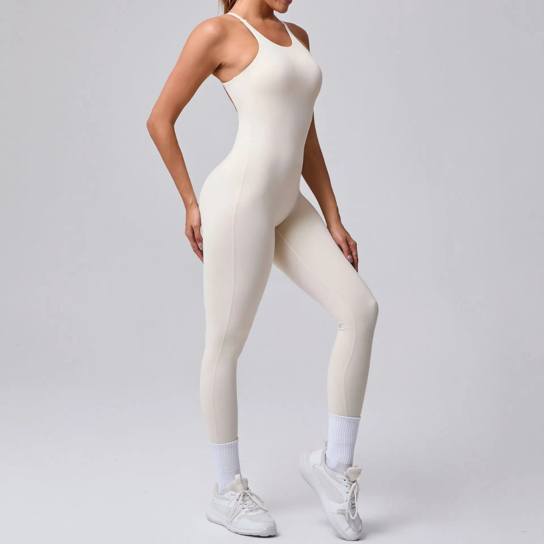 ORLENA STRAPPY BACK SEAMLESS JUMPSUIT