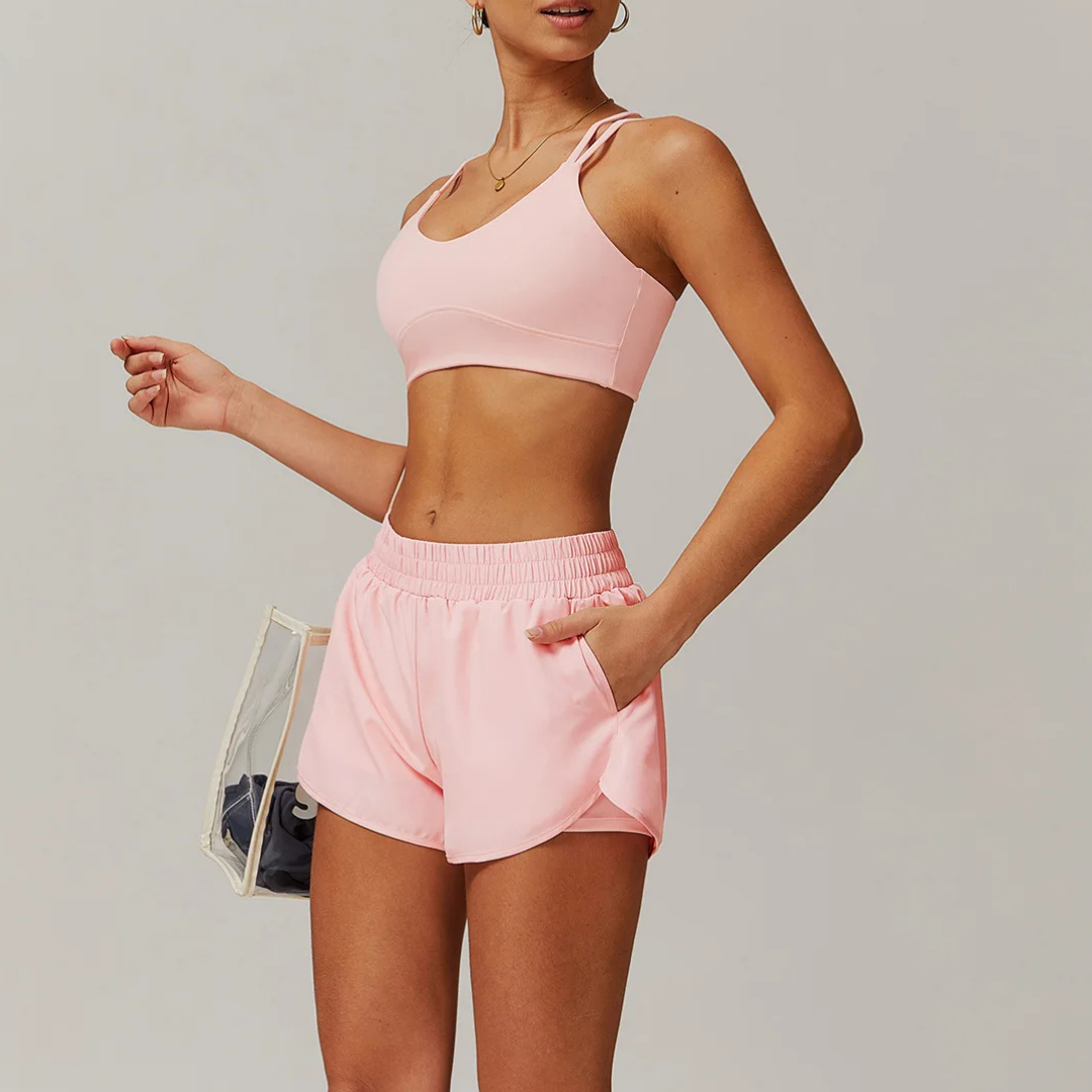 HAIFA SPORTS BRA AND SHORTS SET