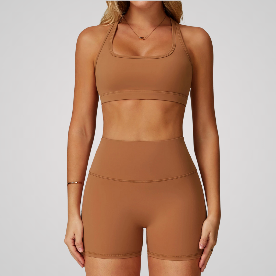 THE ARISELLA RACERBACK SPORTS BRA