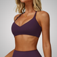 ALETTA V-NECK CROSSBACK SPORTS BRA
