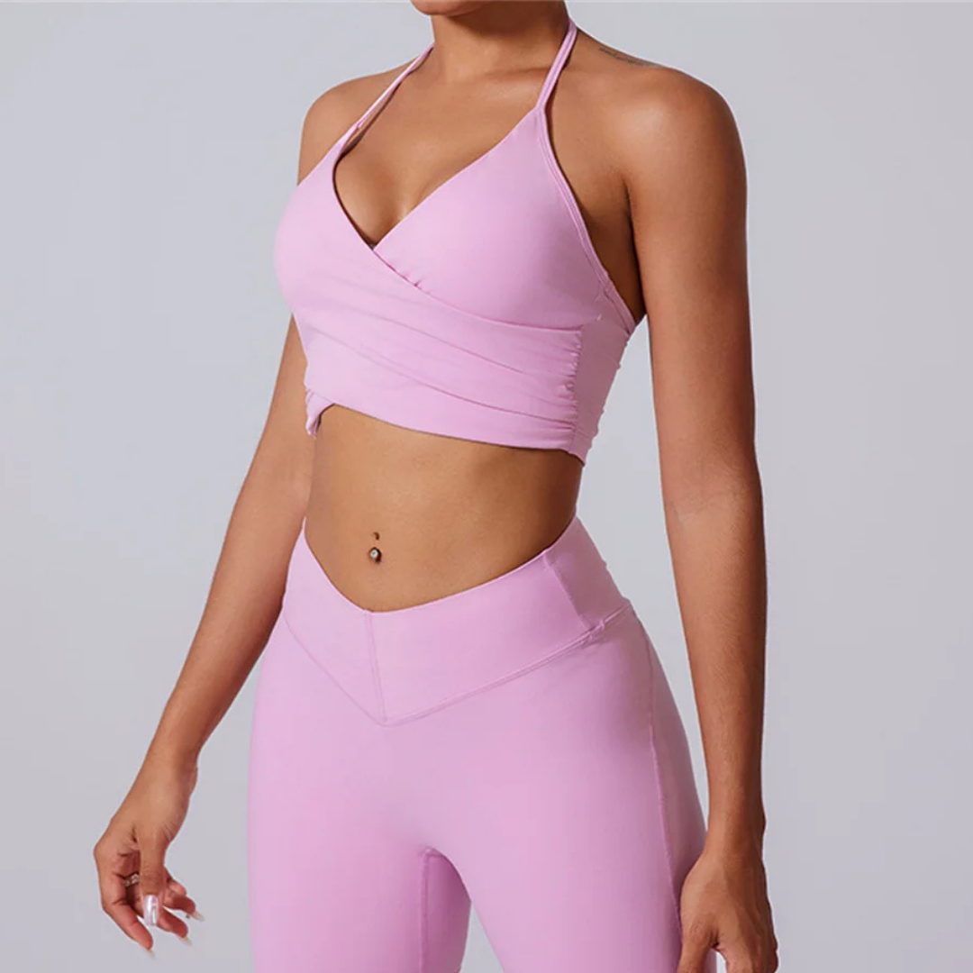 MARSEILLE SINGLET & FLARED LEGGINGS SET