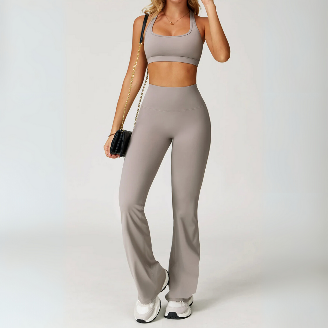 ARISELLA SEAMLESS FLARED SET