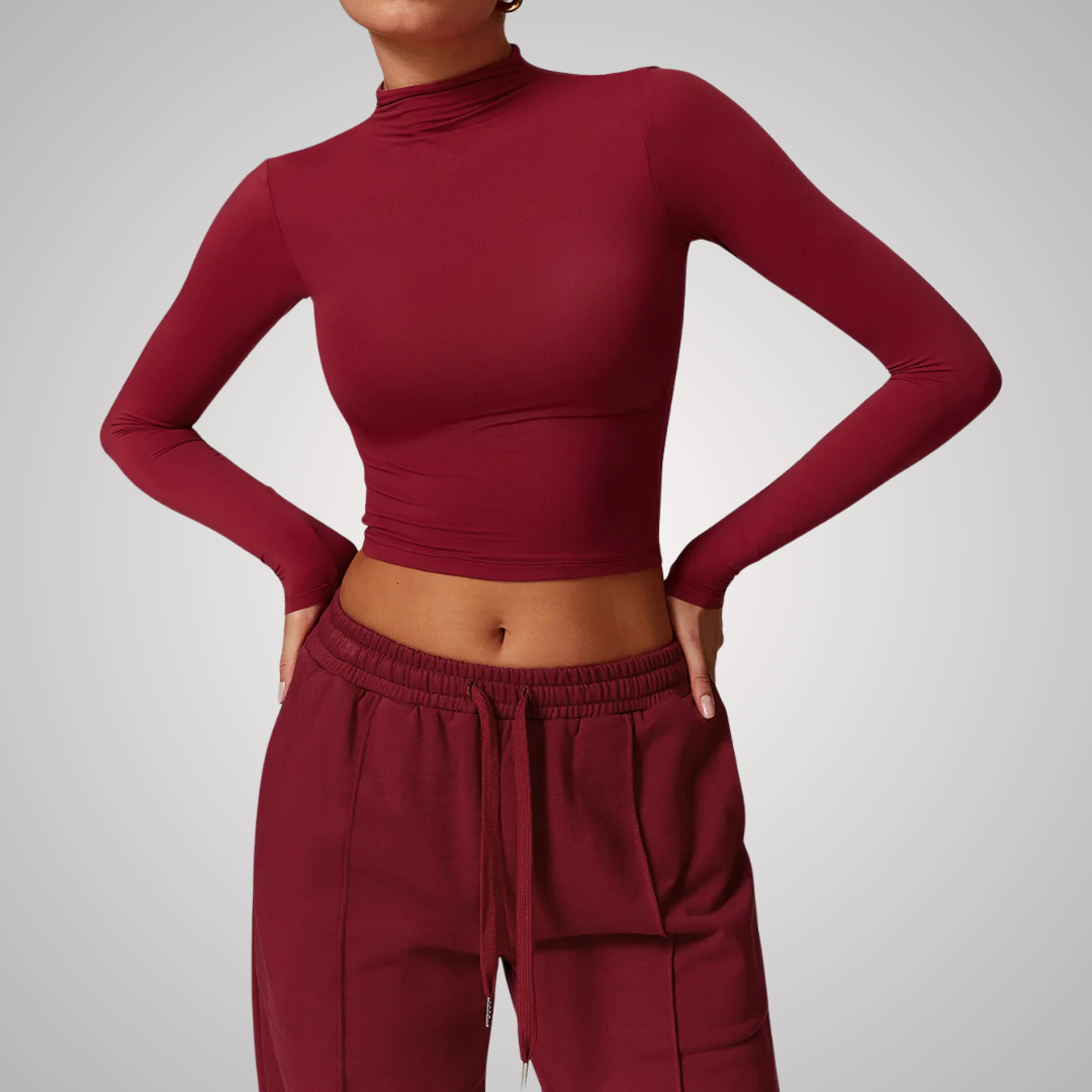 HADLEY CROPPED LONG SLEEVE