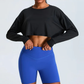 CORINNA CROPPED LONG SLEEVE