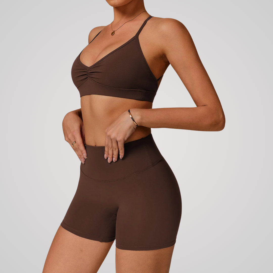IZARA SPORTS BRA & SHORTS SET
