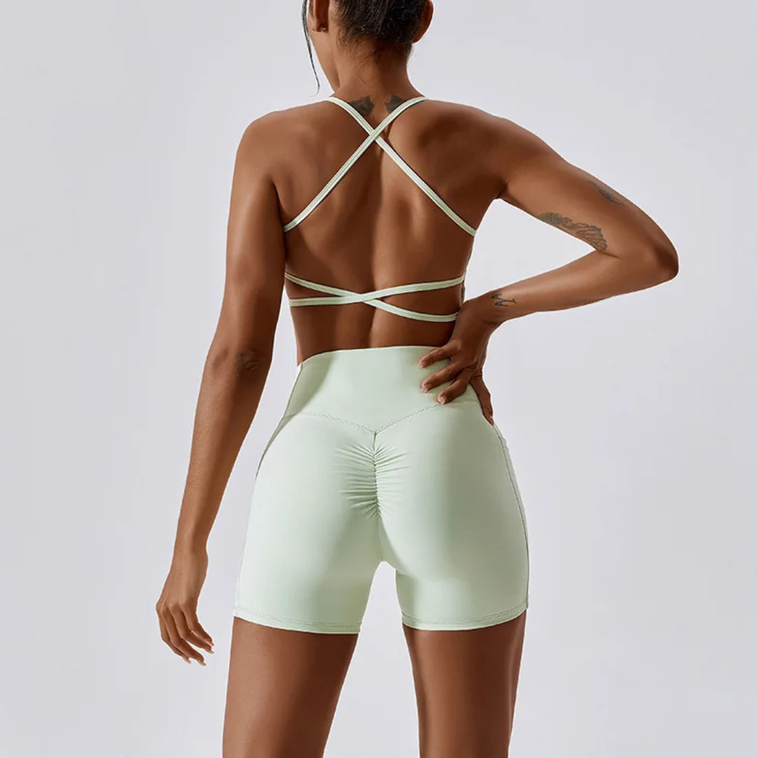 THE CALI V-WAIST SHORTS