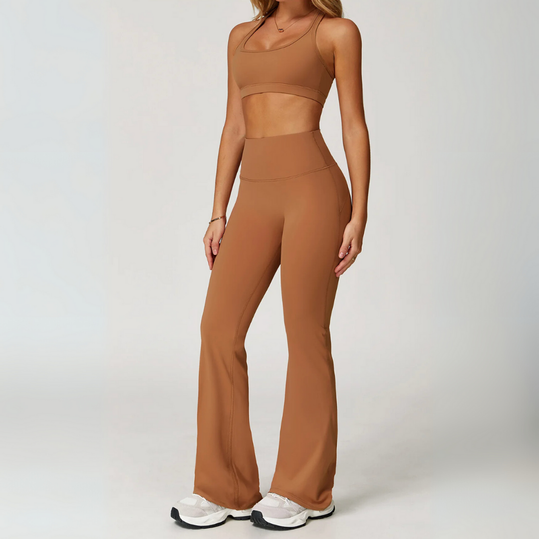 ARISELLA SEAMLESS FLARED SET