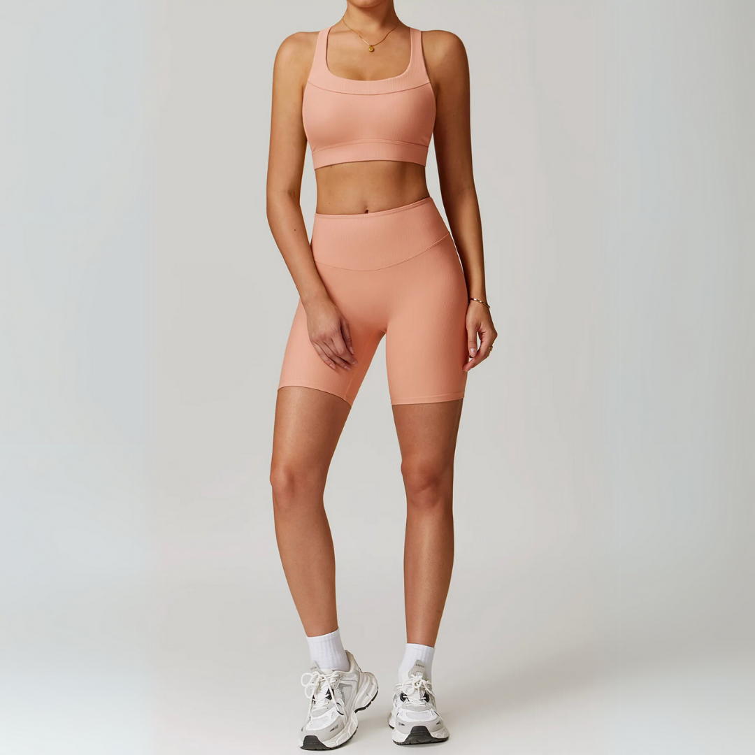 THE SOLINA RACERBACK SPORTS BRA