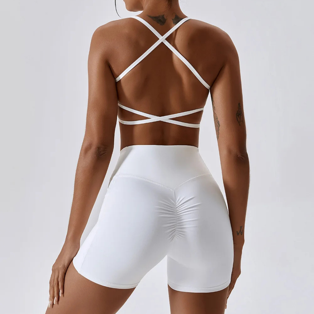 THE CALI V-WAIST SHORTS