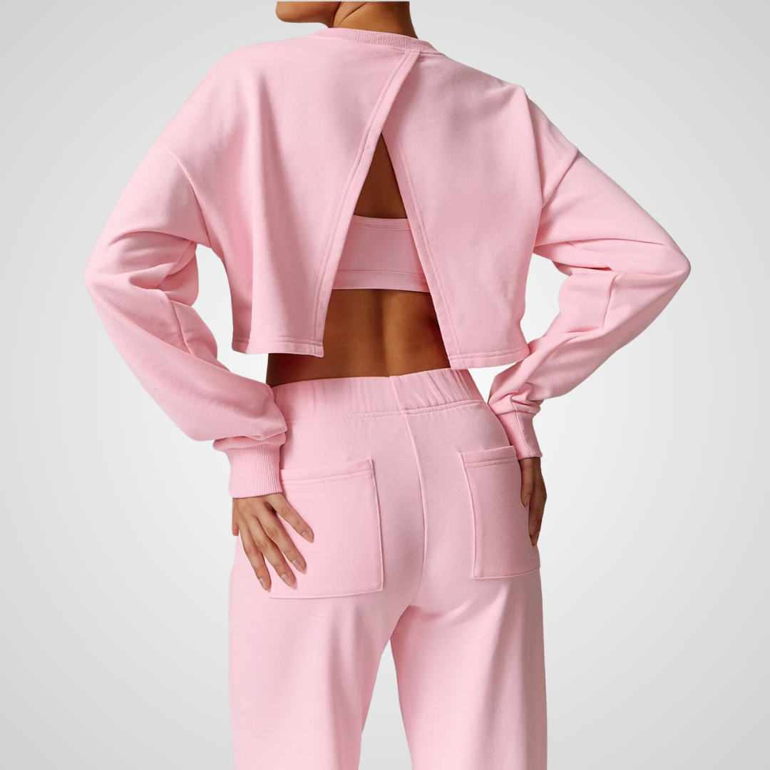 THE COVE OPEN BACK LONG SLEEVE