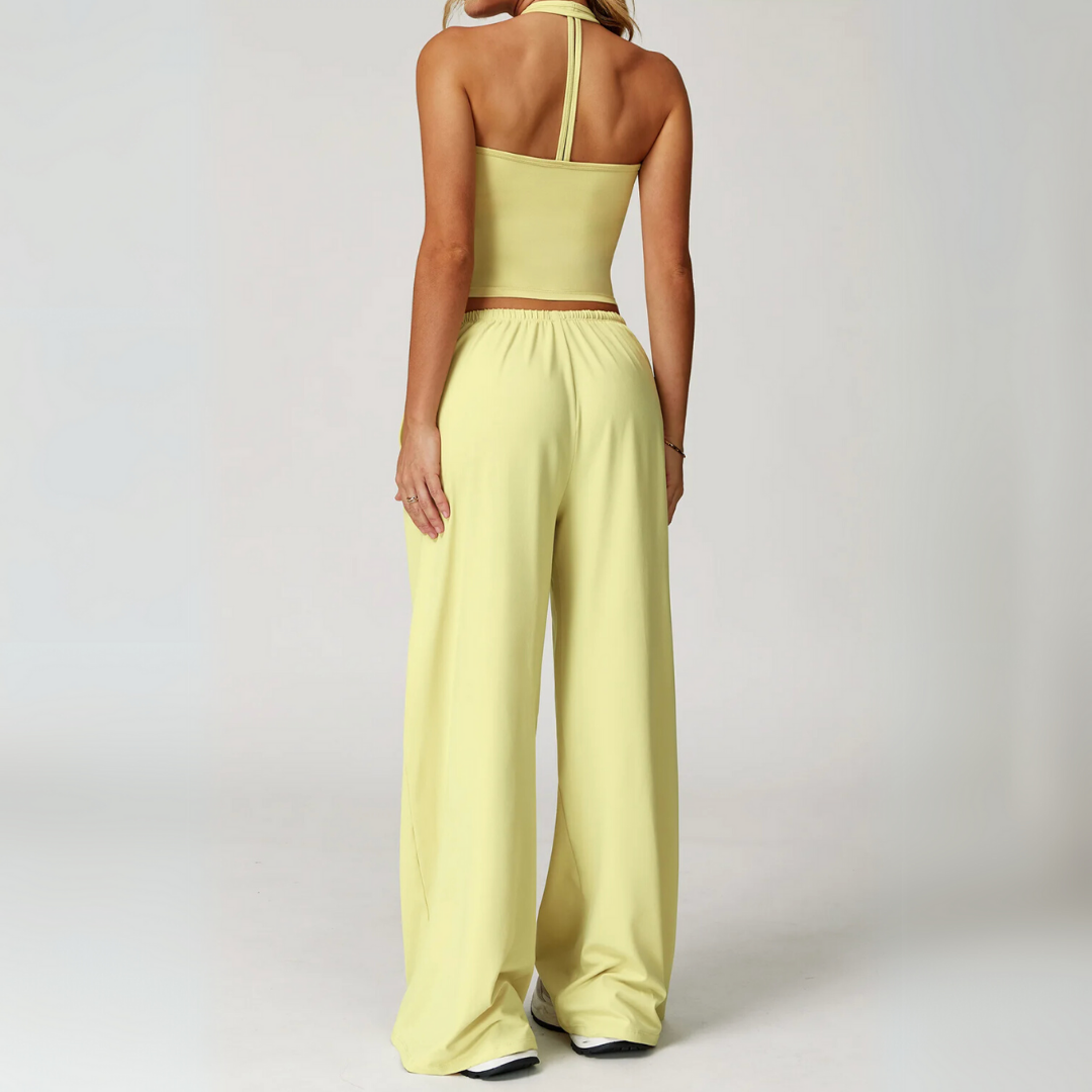 THE LIORA HALTER LOUNGE SET