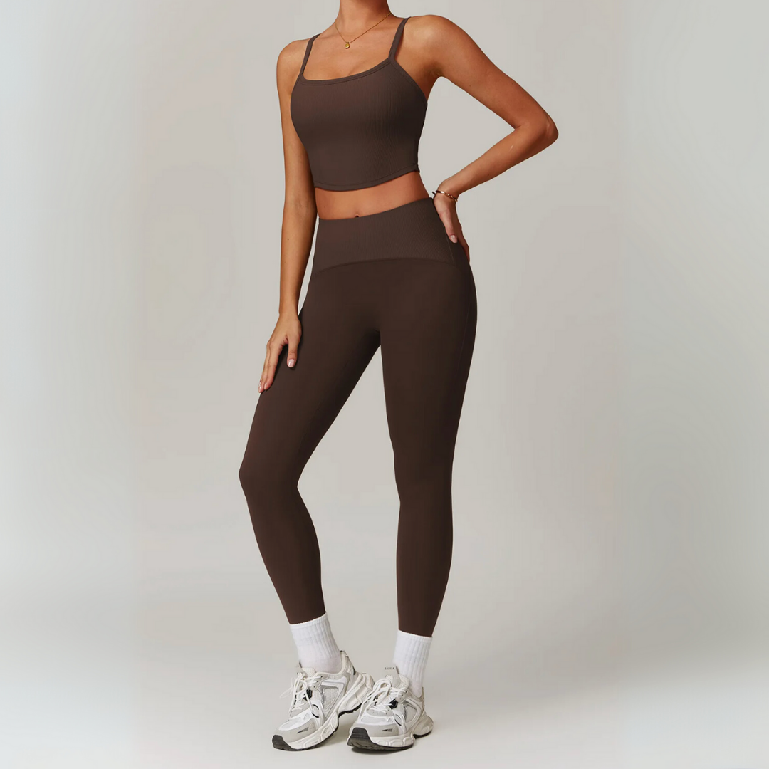 TRACER RIBBED CROP SINGLET