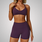 ALETTA V-NECK CROSSBACK SPORTS BRA