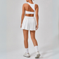 THE BALANCE HIGH-WAISTED SKORT & SPORTS BRA SET