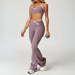 THE ORIARA FLARED LEGGINGS & SPORTS BRA SET