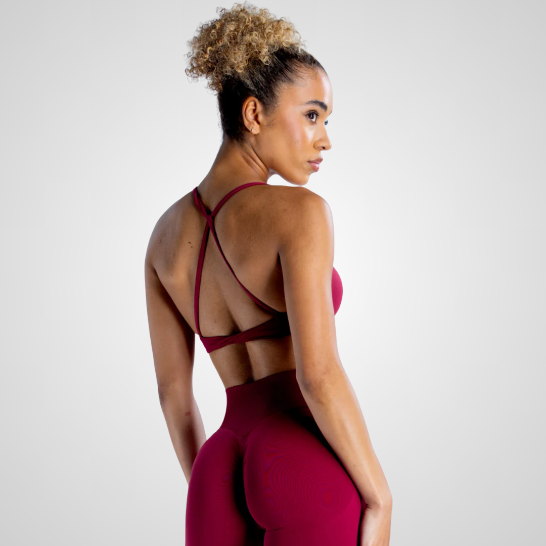 THE SOFIA TWIST-BACK SPORTS BRA