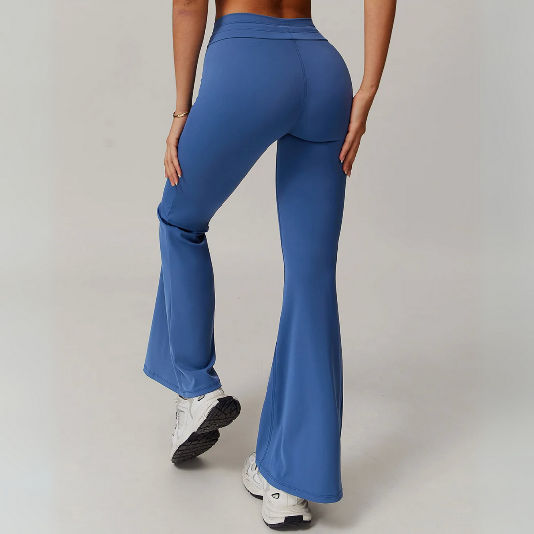 SOAR FLARED MID-RISE LEGGINGS