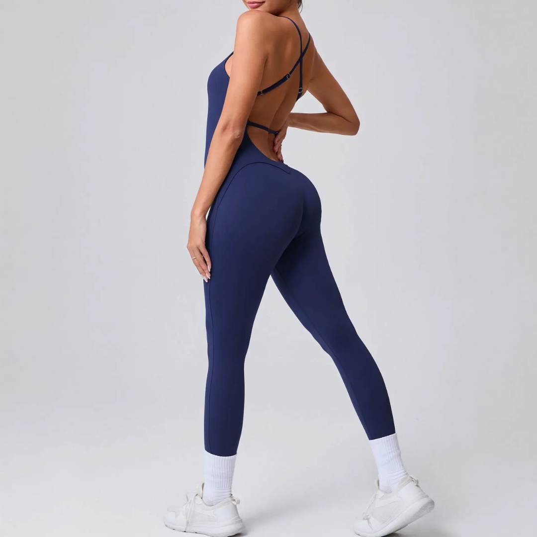 ORLENA STRAPPY BACK SEAMLESS JUMPSUIT