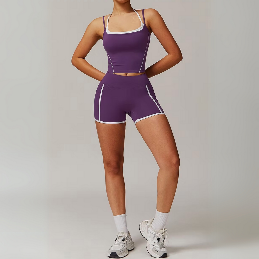 THE ISOLA COMPRESSION SINGLET & SHORTS SET
