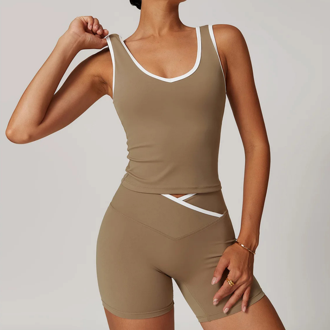 ARALINA CONTRAST SINGLET