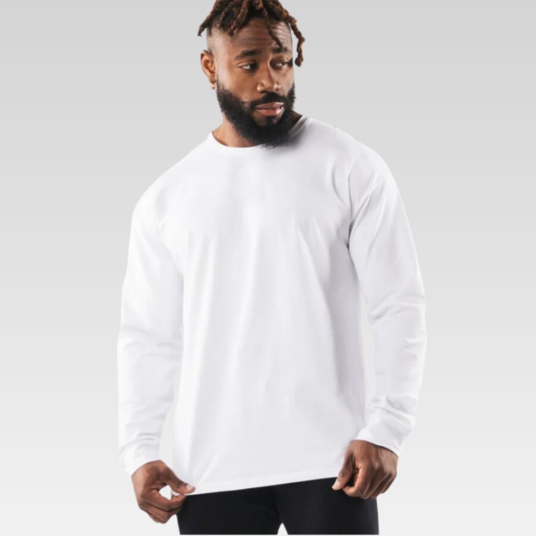 Hudson Men's Sweatshirt: Embrace Pure Cotton Bliss, Relaxed Fit, and Timeless O-Neck Design for Unmatched Comfort and Effortless Casual Style in Every Occasion.