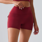 VIANA SEAMLESS MID-RISE SHORTS
