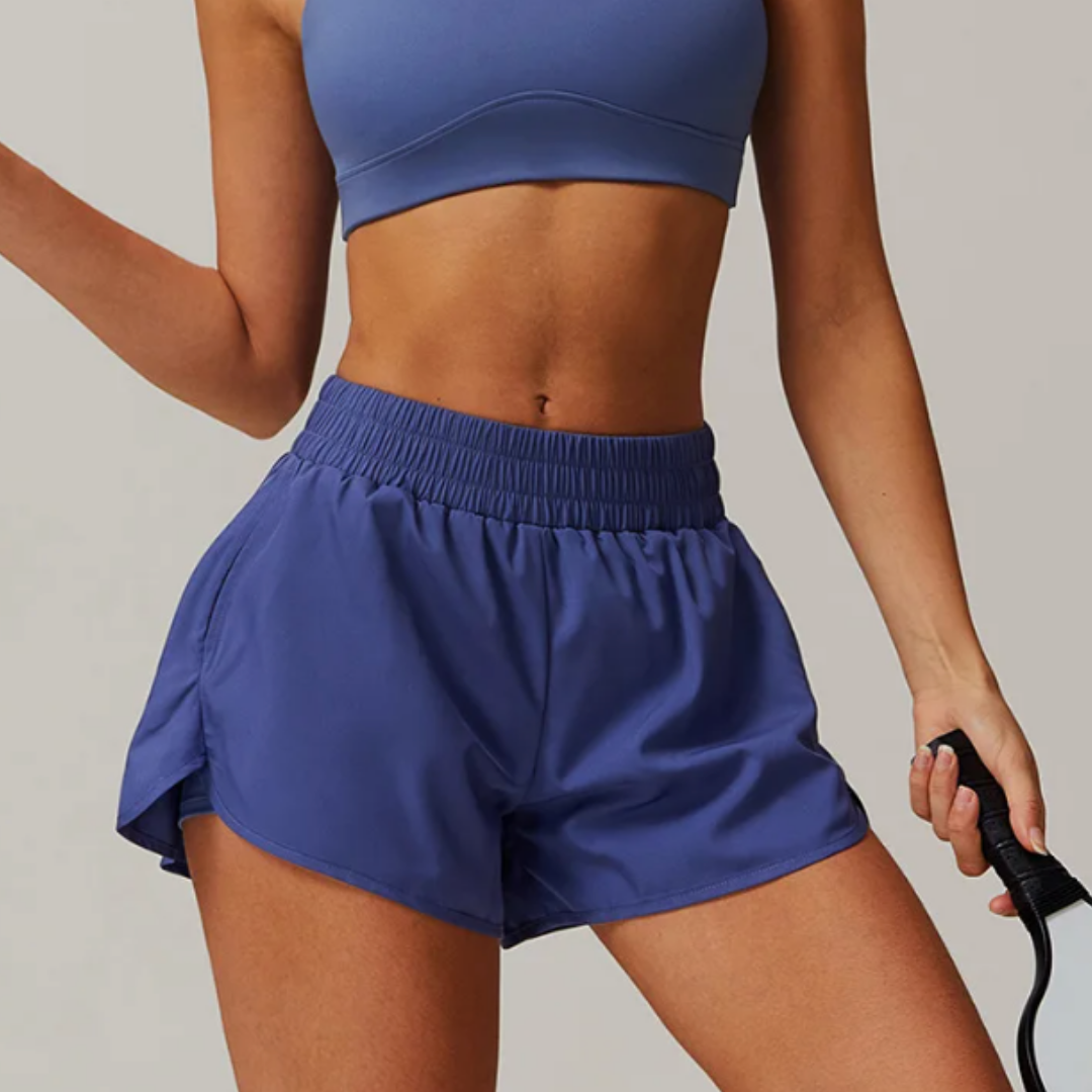 ADARA MID-WAIST SHORTS