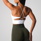 CAMBRAI STRAPPY BACK SPORTS BRA