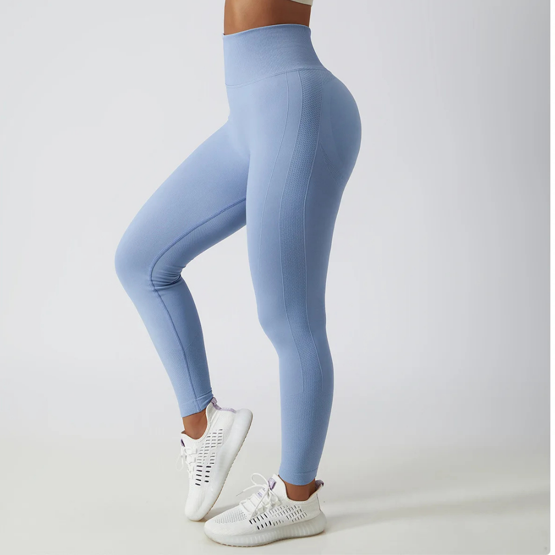THE CASCADE SEAMLESS SCRUNCH BUTT LEGGINGS-Leggings-Gym Giants