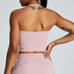 OLENNA HALTER NECK SINGLET