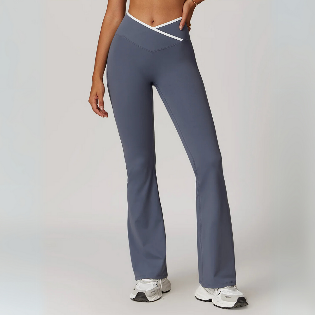 THE SERINA CONTOUR FLARE LEGGINGS