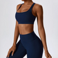 Marianna Keyhole Sports Bra: Elevate Your Workout with Fashion-Forward Design and High-Performance Functionality - Built to Last with Durable Nylon/Spandex Blend, Breathable Comfort for Efficient Airflow, and Removable Pads for Customized Support. Redefine Your Athletic Wardrobe with Marianna.