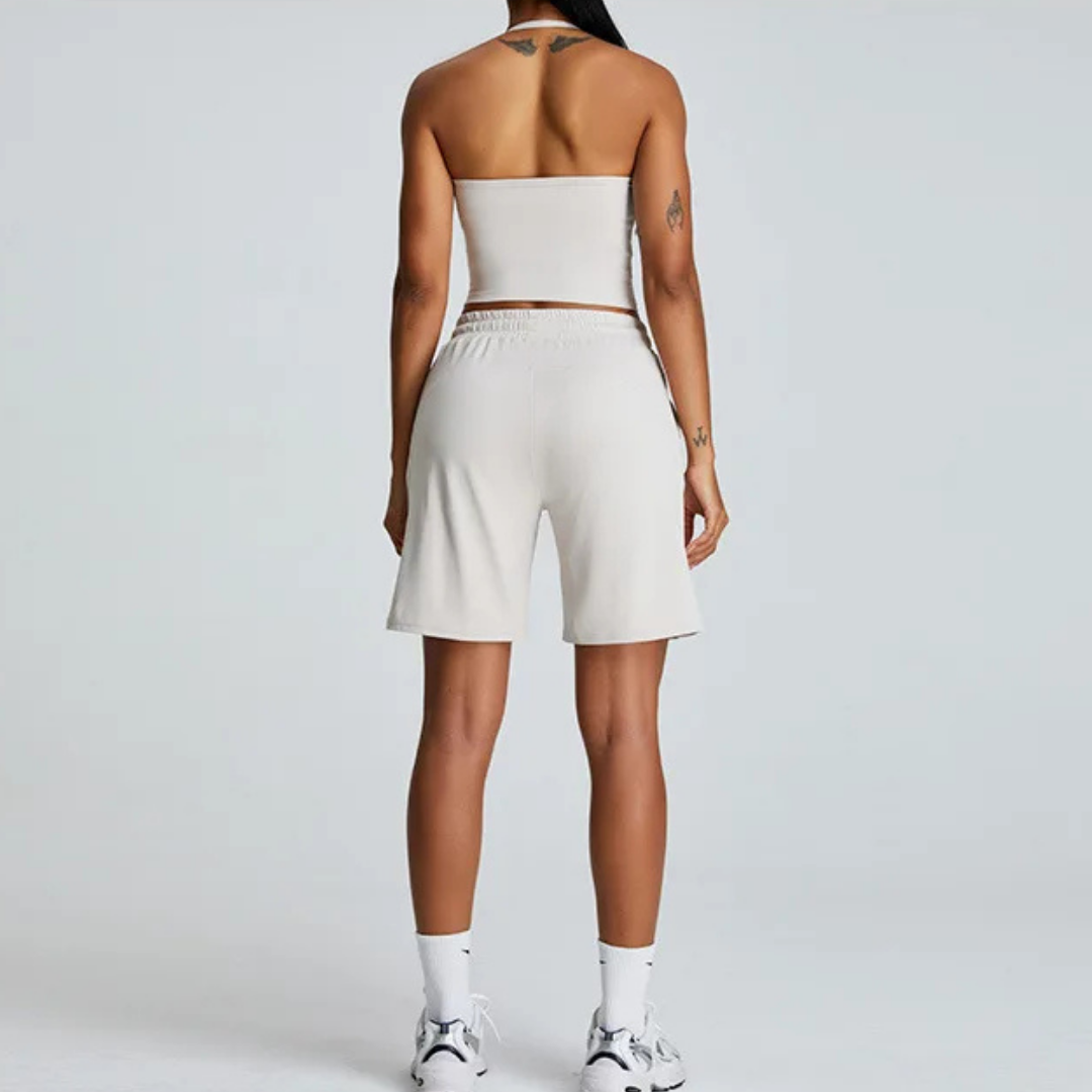 OLENNA HALTER NECK SINGLET