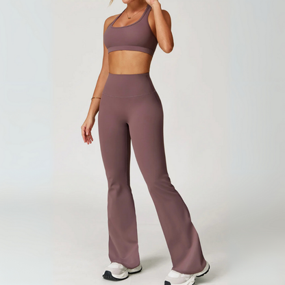 ARISELLA SEAMLESS FLARED SET