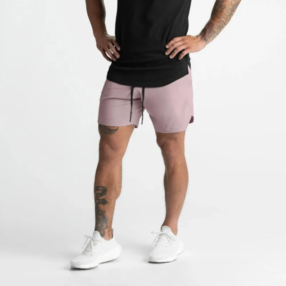 Explore the perfect blend of comfort and style with The Santiago Men's Shorts. Crafted from lightweight polyester, these shorts provide a breathable and airy feel, ensuring comfort in every step. The soft touch against your skin makes them an ideal choice for various casual occasions, elevating your casual wardrobe with ease.
