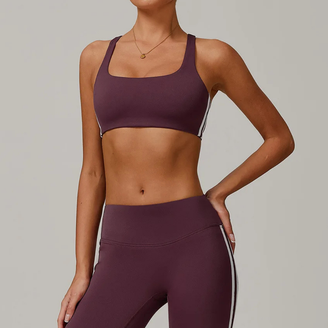 TAMERIA RACERBACK SPORTS BRA