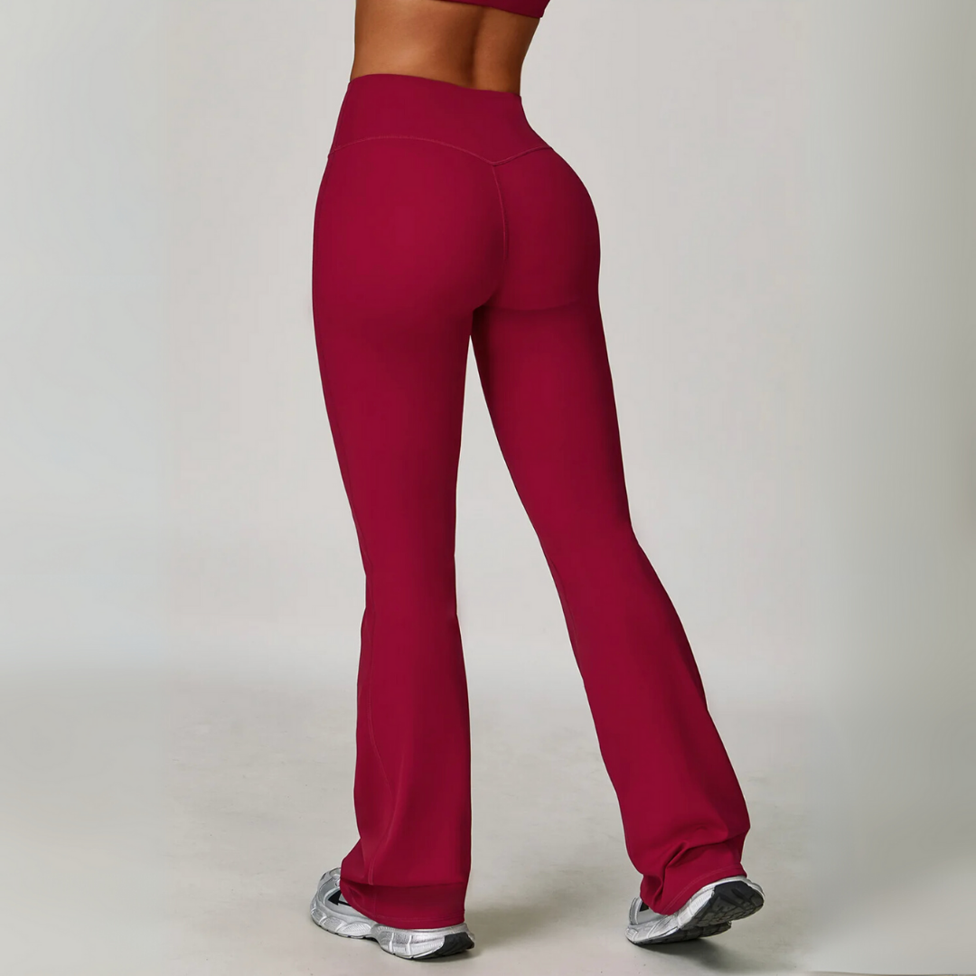 BRIM SEAMLESS FLARED LEGGINGS
