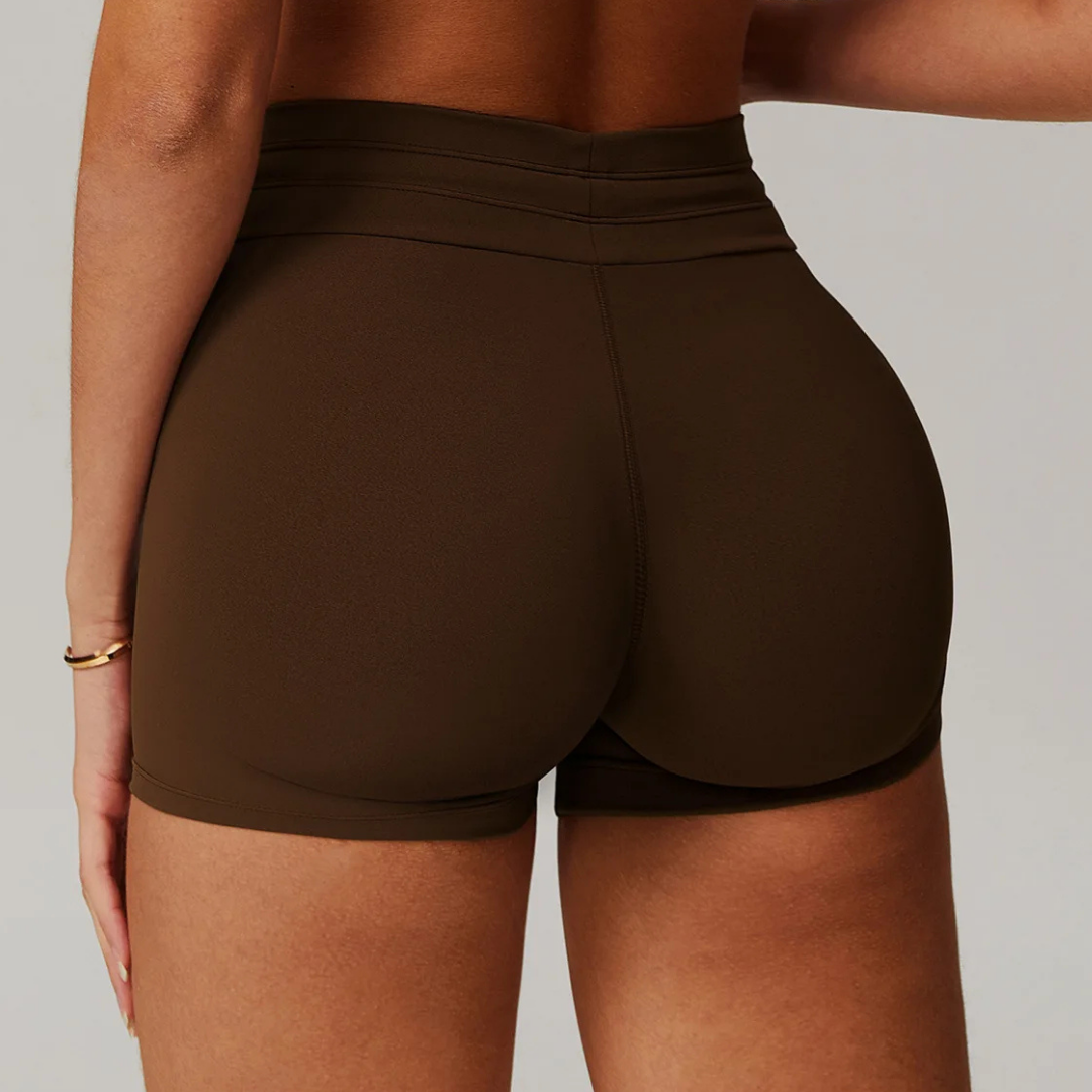 THE SOAR MID-RISE SHORTS