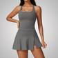 VIVIENNE RACERBACK SINGLET AND SKIRT SET