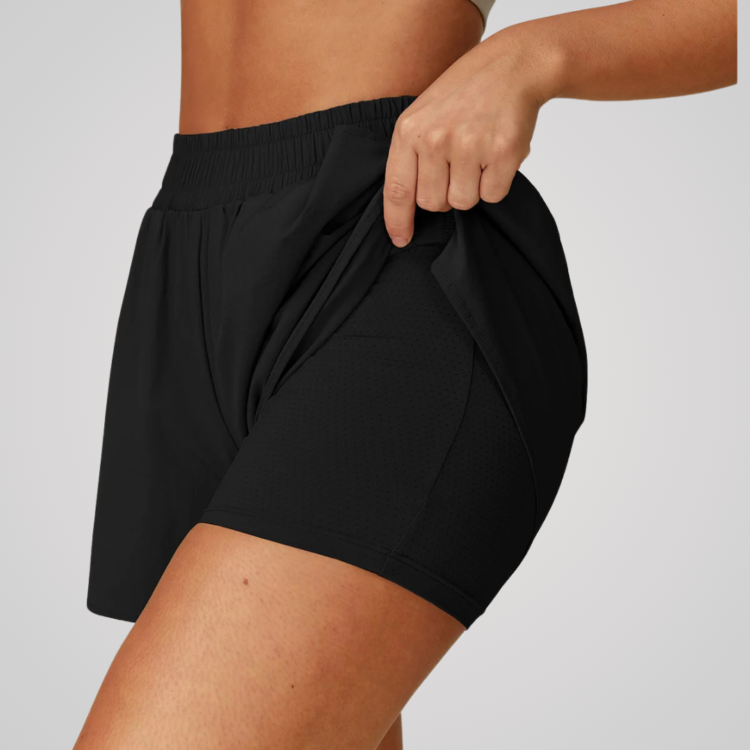FIORINA HIGH-WAISTED SHORTS