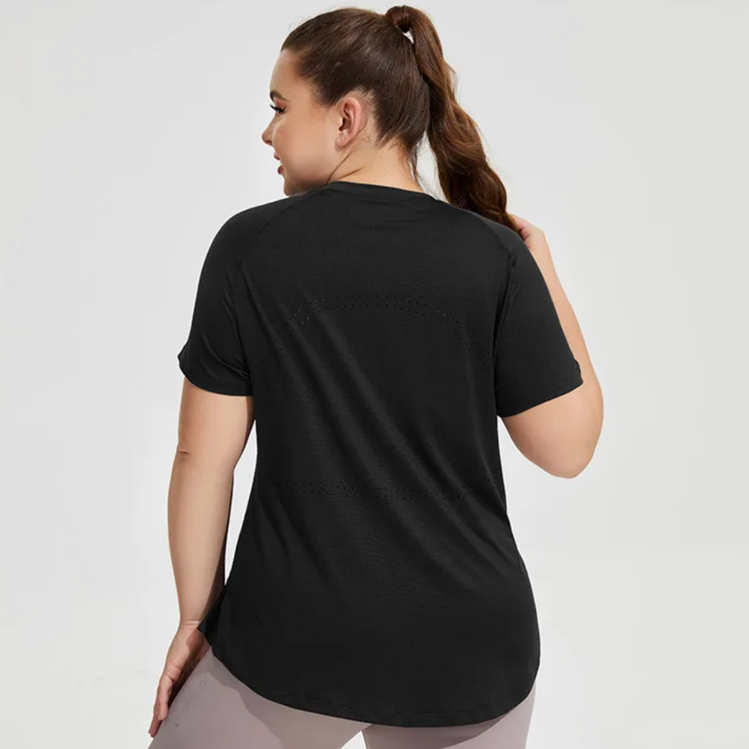 IRISA RELAXED CREW NECK TEE