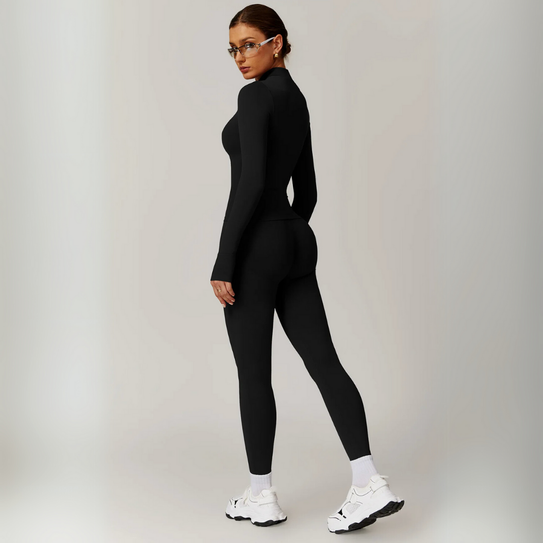 THE EVESSA SEAMLESS JACKET & LEGGINGS SET