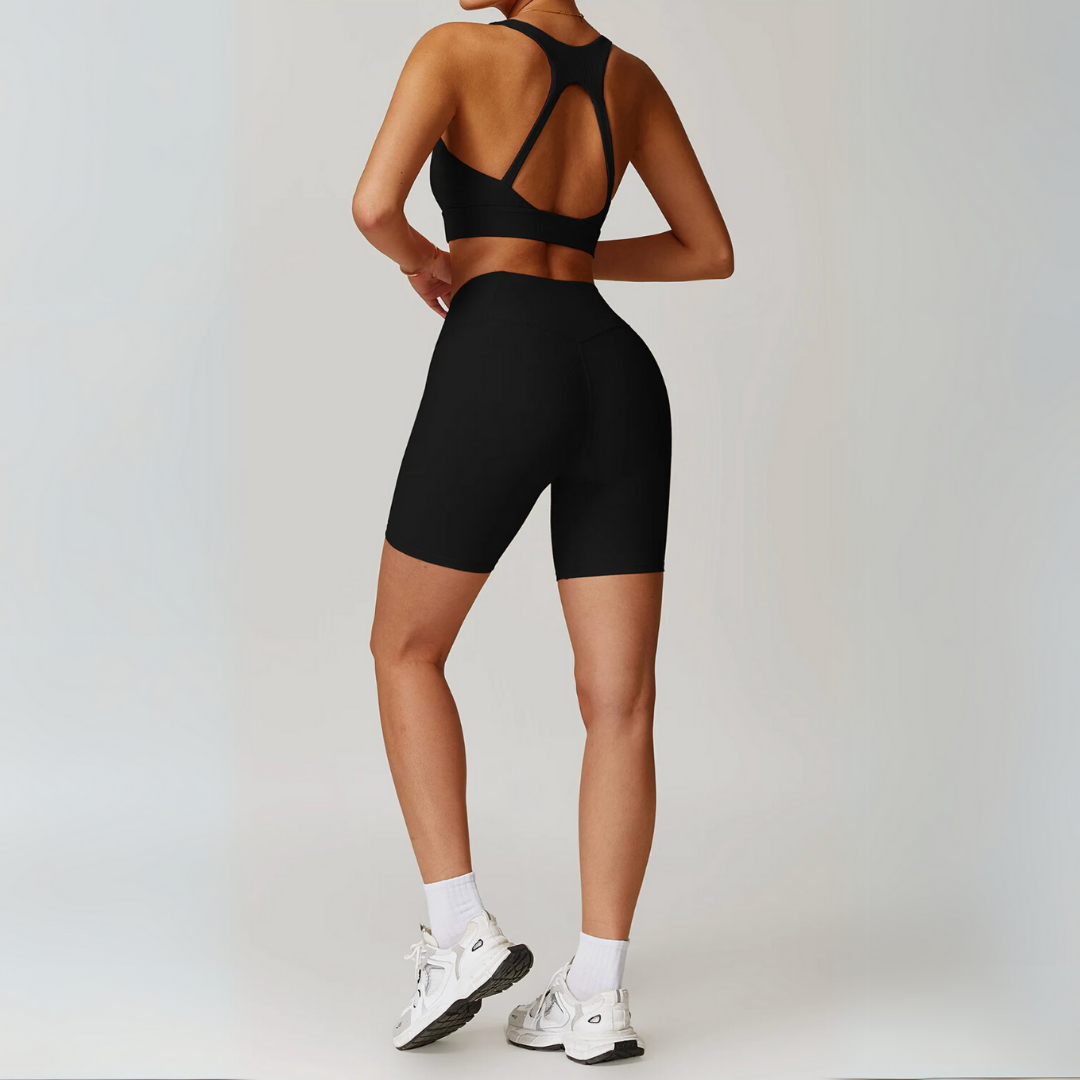 THE SOLINA RACERBACK SPORTS BRA