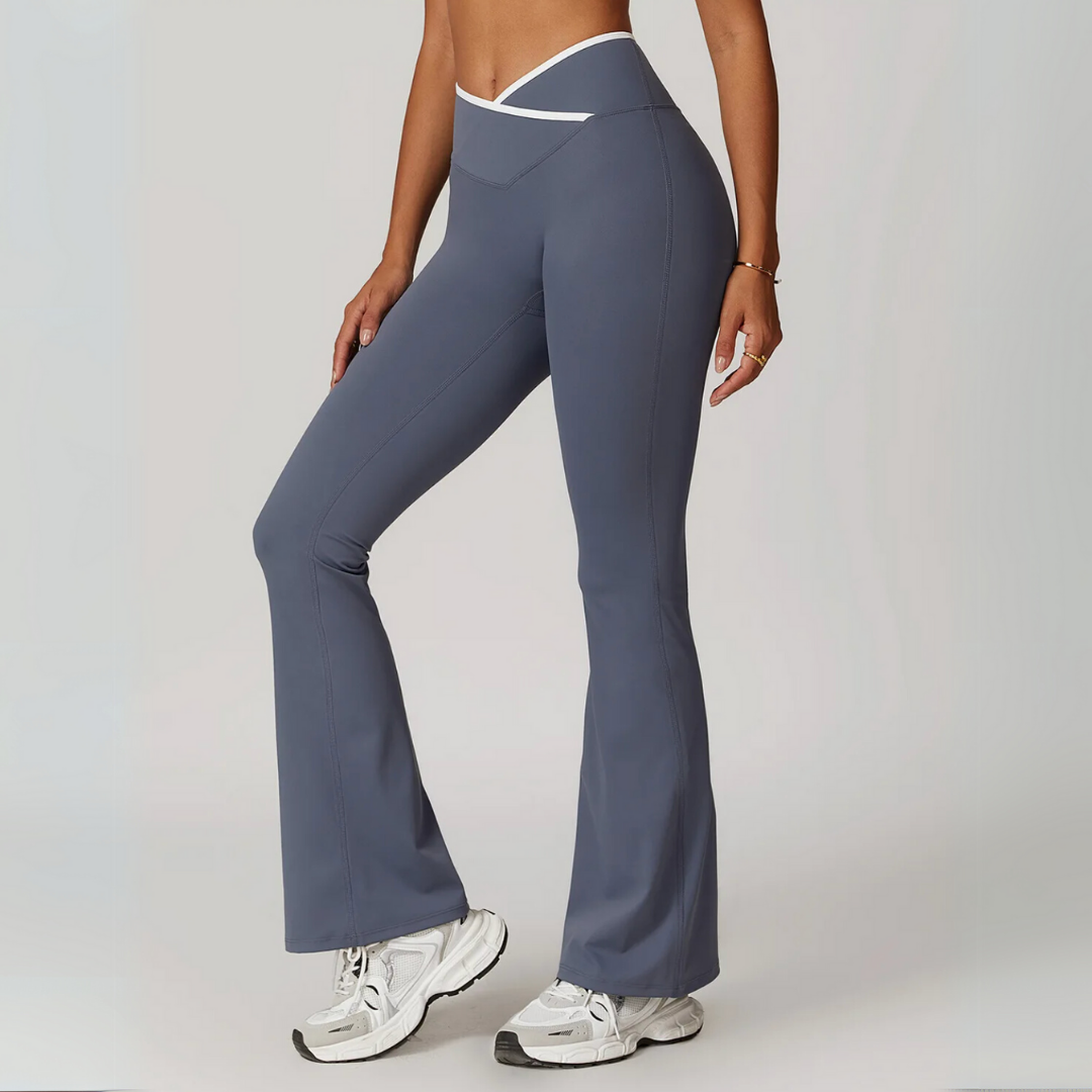 THE SERINA CONTOUR FLARE LEGGINGS