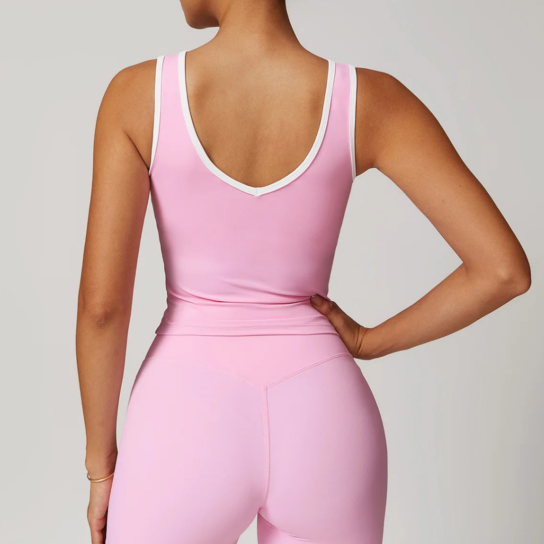 ARALINA CONTRAST SINGLET