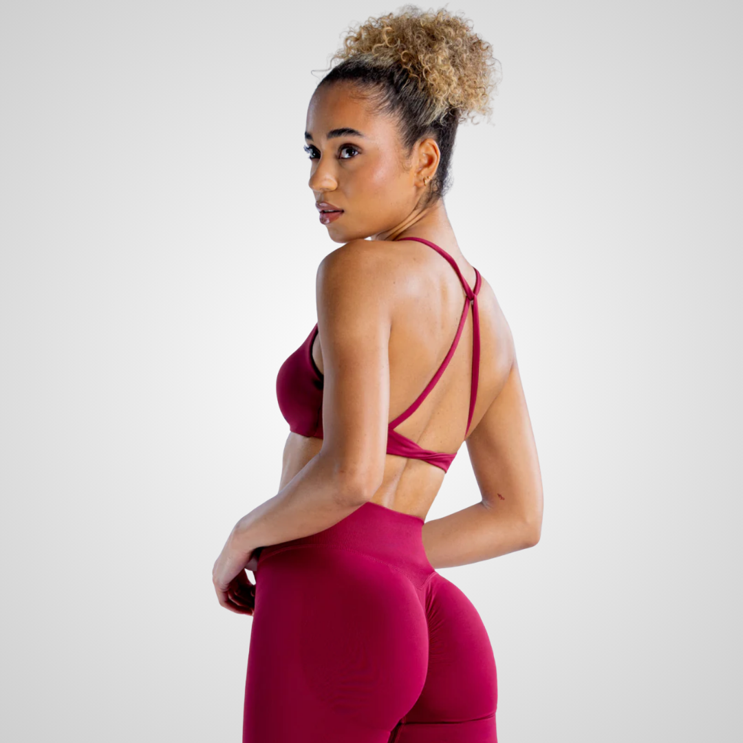 THE SOFIA TWIST-BACK SPORTS BRA