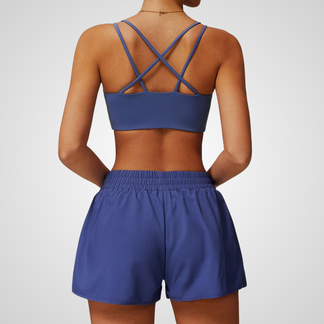 ADARA MID-WAIST SHORTS