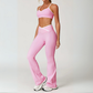 THE ORIARA FLARED LEGGINGS & SPORTS BRA SET
