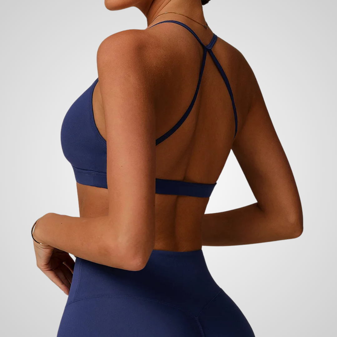 IZARA RUCHED SPORTS BRA